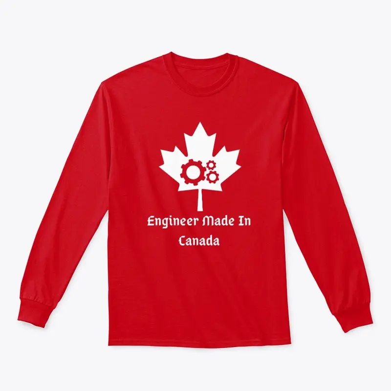 Engineer Made In Canada Red Apparel