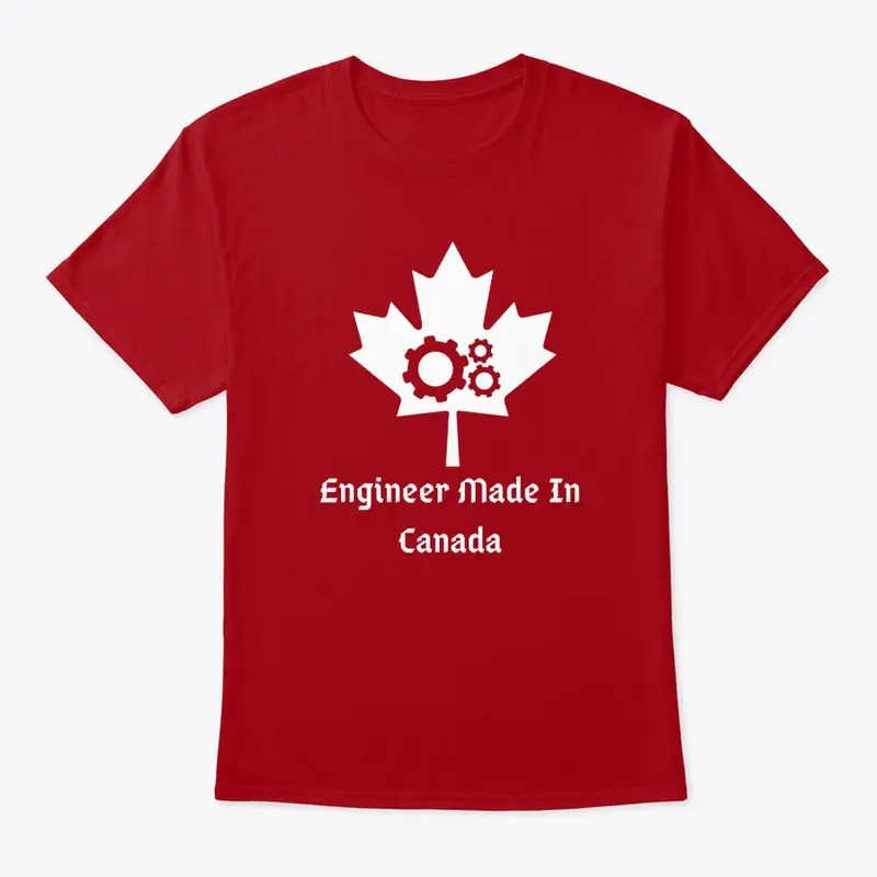 Engineer Made In Canada Red Apparel